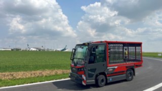 Der Elektroplattformwagen W20 von Linde Material Handling